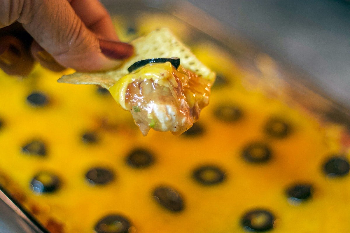 Mexican Bean Dip Recipe (Easy Layered Dip) | Hilda's Kitchen Blog