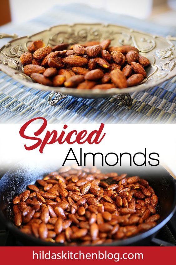 Roasted Almonds Recipe (A Spicy Healthy Snack)