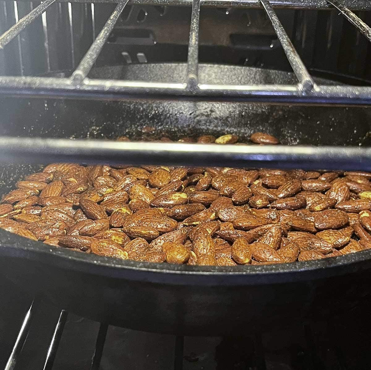 roasting almonds in the oven
