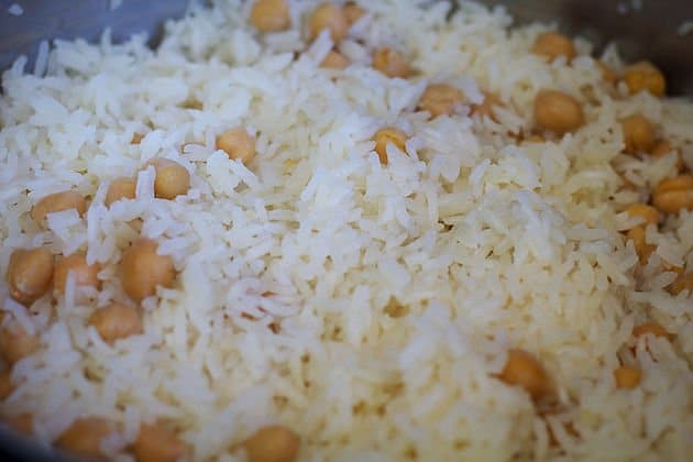 rice with chickpeas