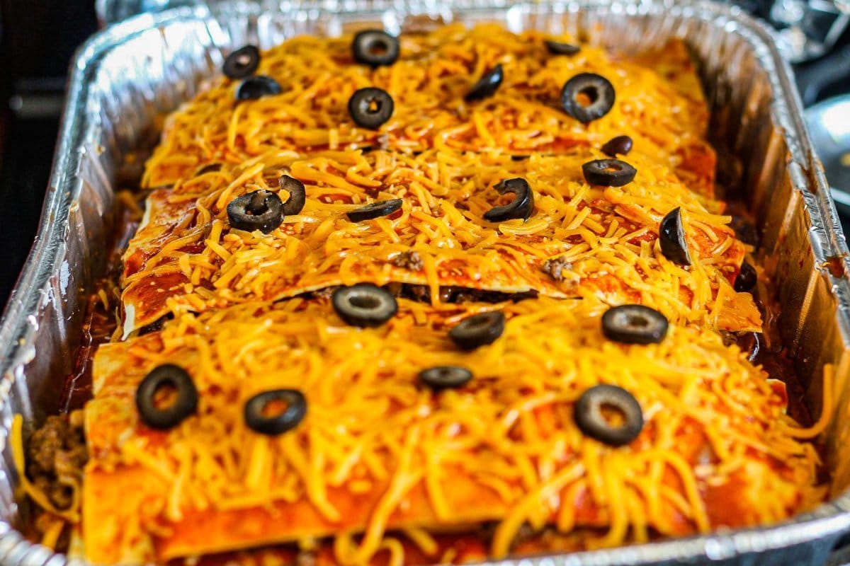 Mexican lasagna