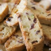 biscotti piled on top of each other