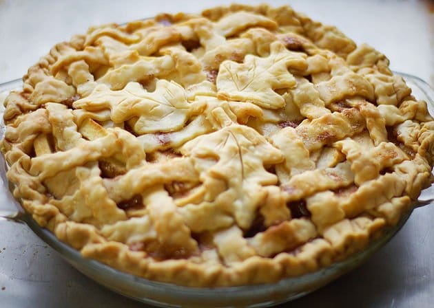 baked caramel apple pie