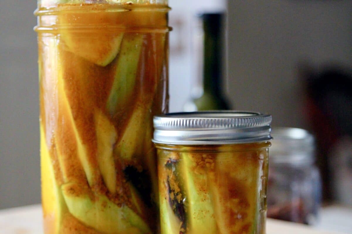 Pickled Mango Recipe (Amba) | Hilda's Kitchen Blog