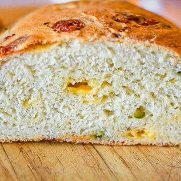 jalapeno cheddar sourdough.