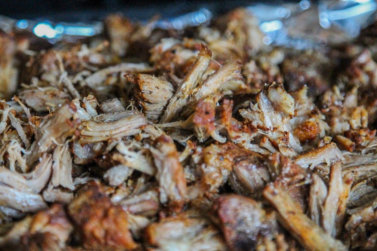 Oven Slow Cooked Pork Shoulder