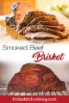 Smoked Beef Brisket Seasoned With Santa Martia Rub