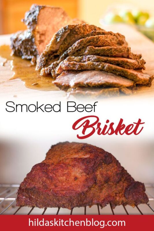 smoked beef brisket