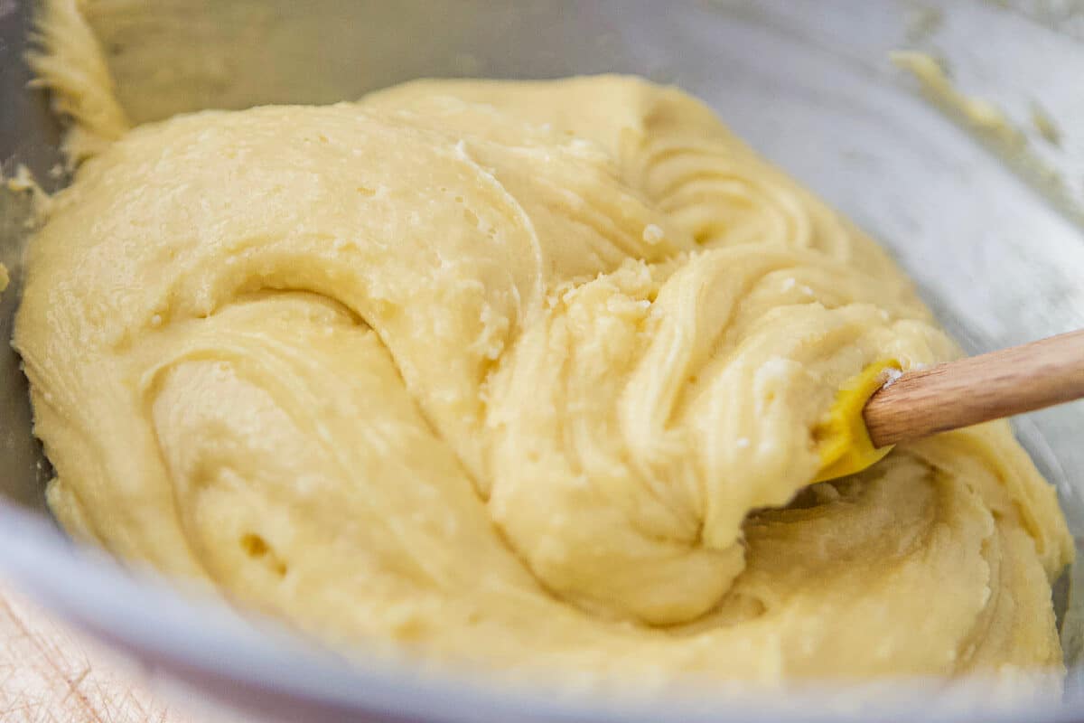 lemon cookie batter