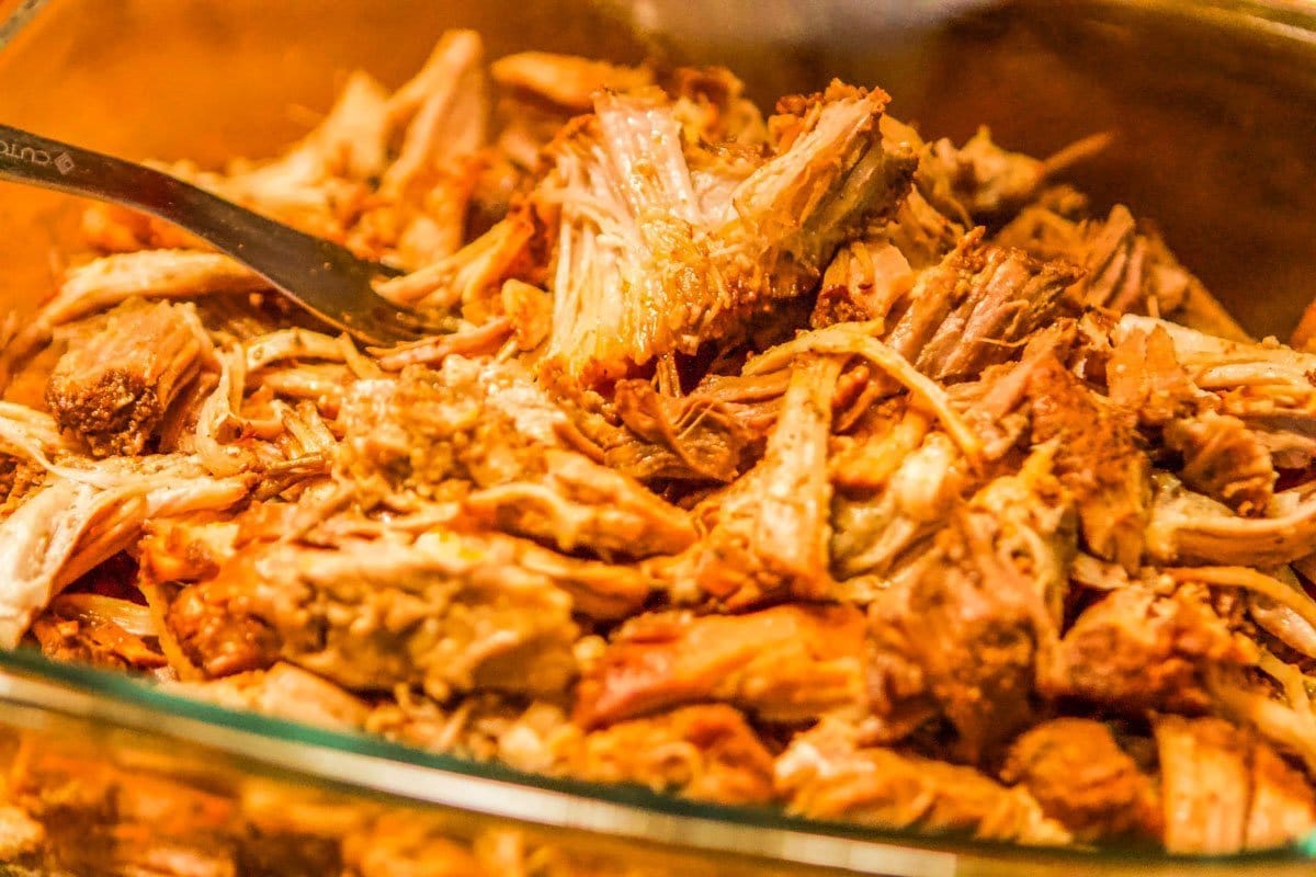 shredded pulled pork