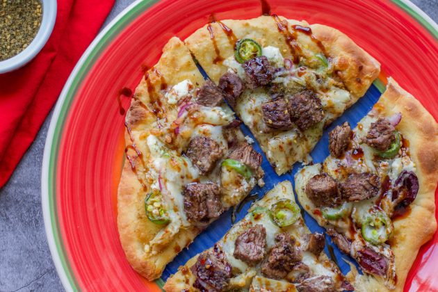 Easy Shawarma Pizza (Chicken or Beef) | Hilda's Kitchen Blog