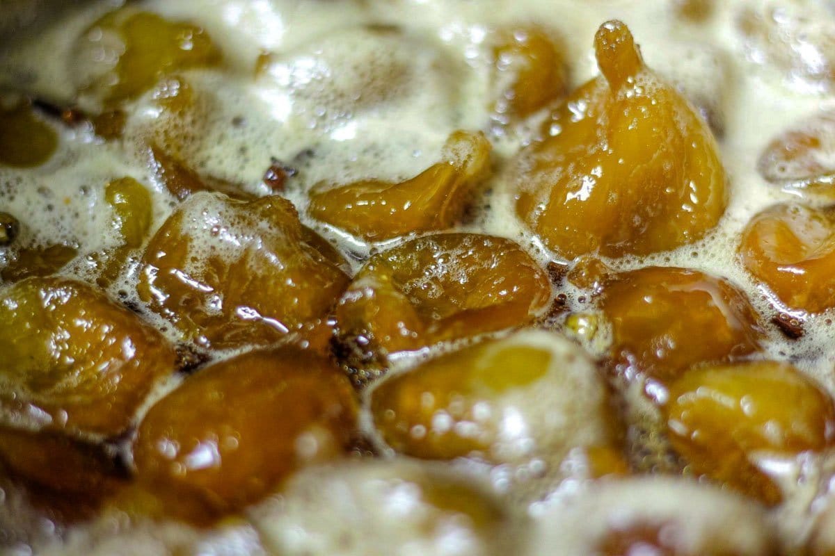 candied figs in syrup known as candied figs