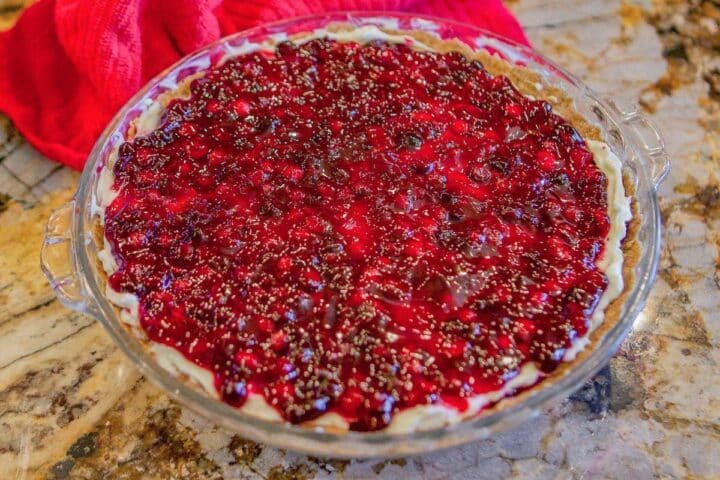 huckleberry cheesecake