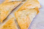 Easy Spanakopita Triangles (Greek Spinach Pies) | Hilda's Kitchen Blog