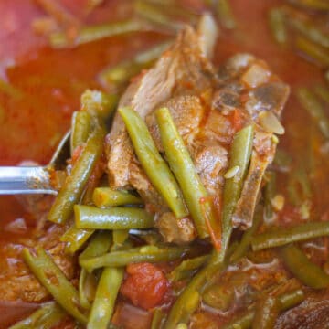 Fasolia (bean stew)