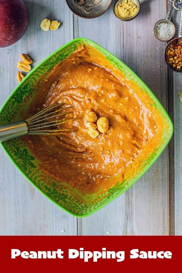 Peanut Dipping Sauce For Spring Rolls Hilda's Kitchen Blog