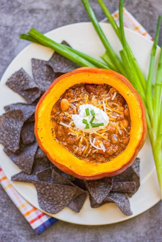 Turkey Pumpkin Chili Vegan Option Too Hilda S Kitchen Blog