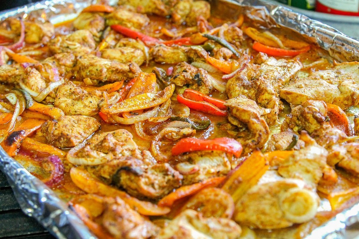 mexican chicken fajitas