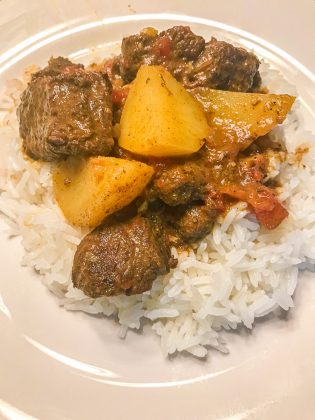 Potato Stew with Beef or Lamb (Kari) | Hilda's Kitchen Blog