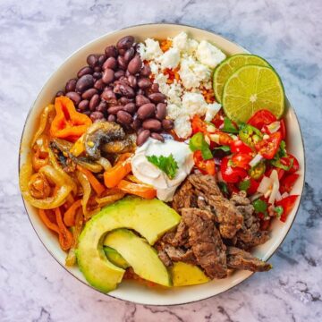 Mexican rice bowl