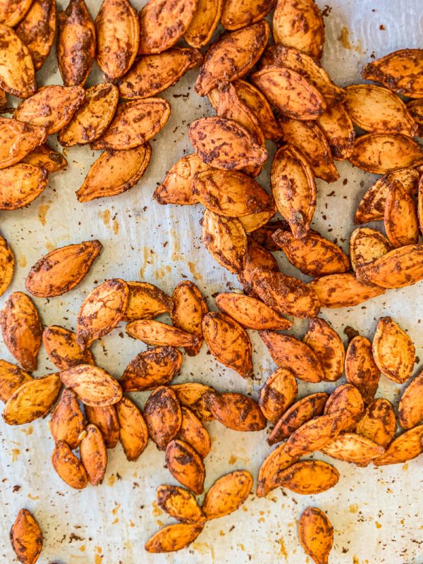Mexican flavored pumpkin seeds