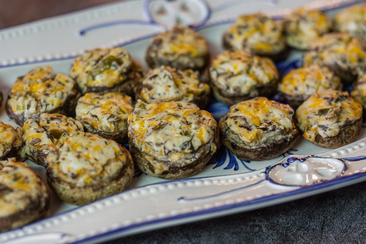 Easy Keto Stuffed Mushrooms | Hilda's Kitchen Blog
