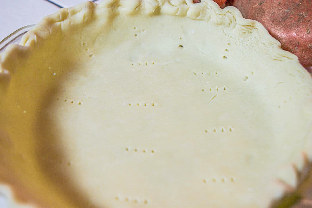 unbaked pie crust