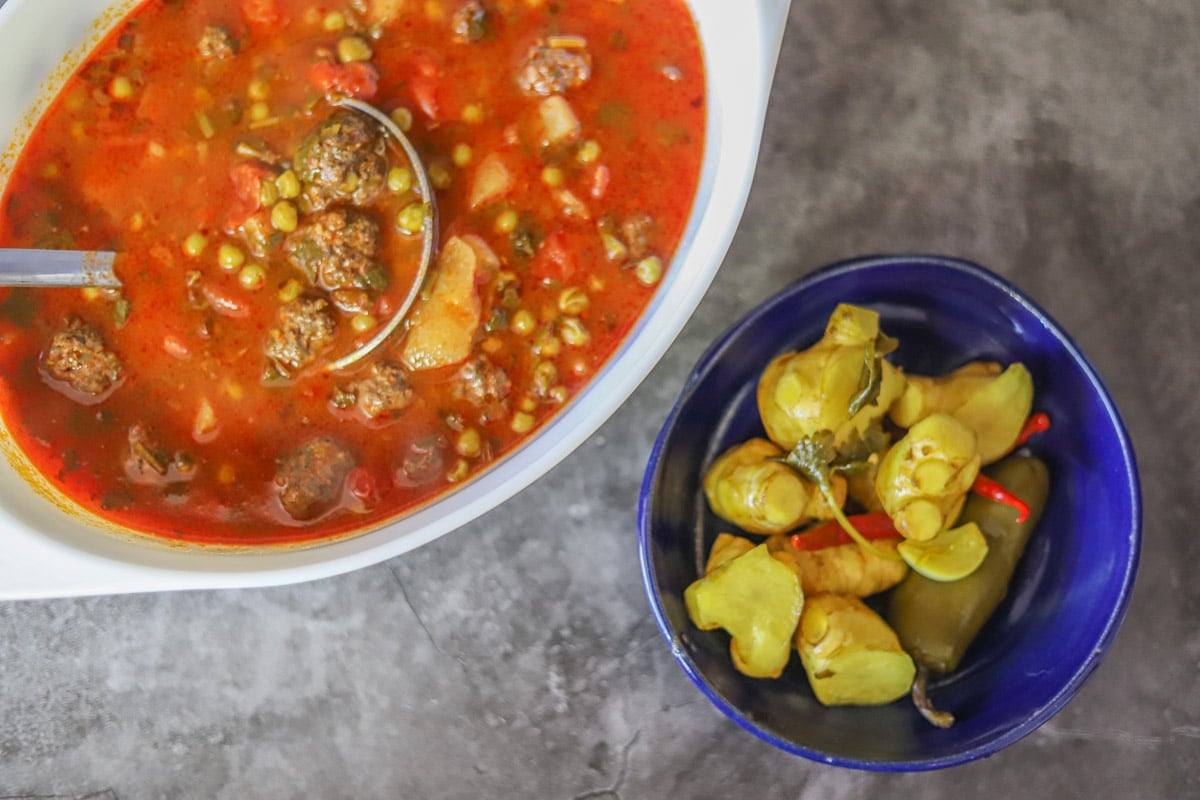 Meatball Stew (Ras Asfour)-image