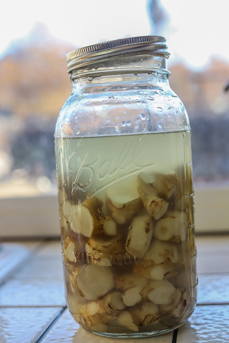 Jerusalem Artichoke Recipe (Pickled Sunchokes) Hilda's Kitchen Blog