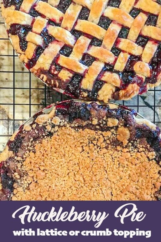 huckleberry pie