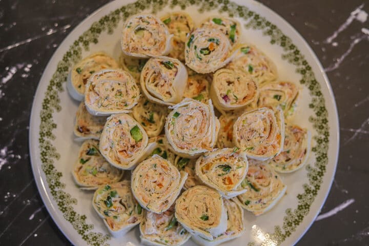 Salmon Pinwheels (using smoked salmon) | Hilda's Kitchen Blog