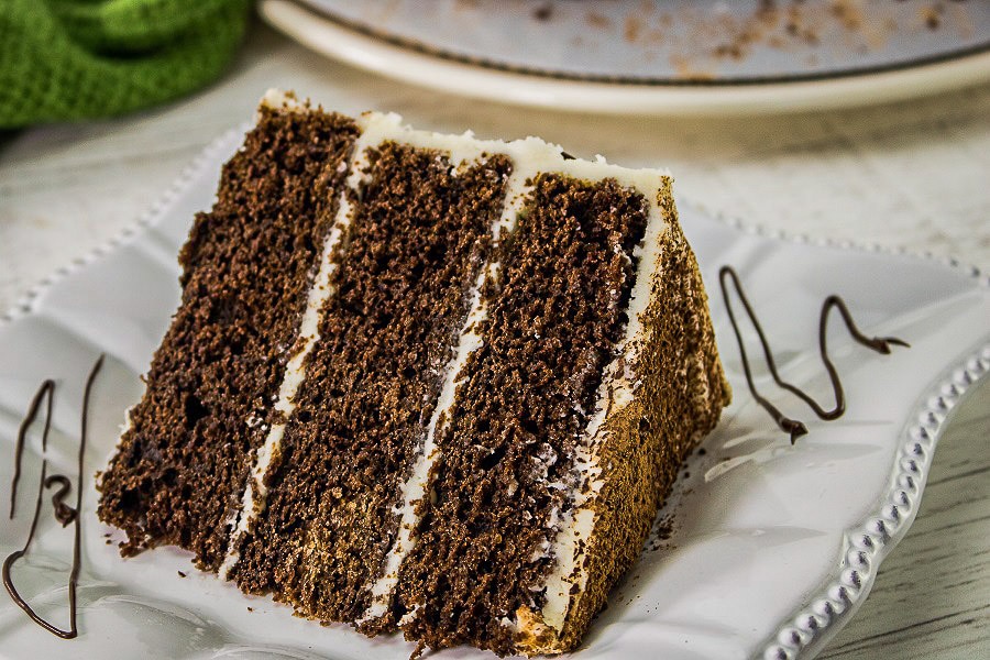 Irish chocolate cake