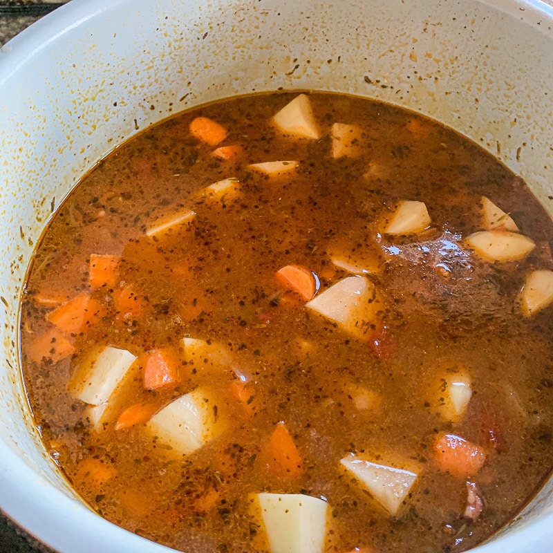 venison stew in an instant pot