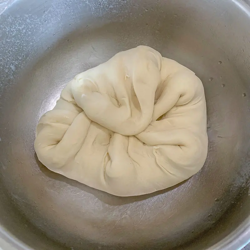 dough in a bowl