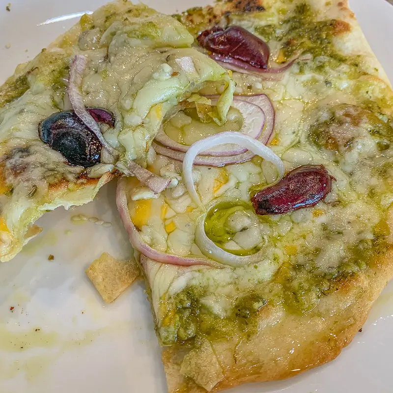 pizza di pane lavash