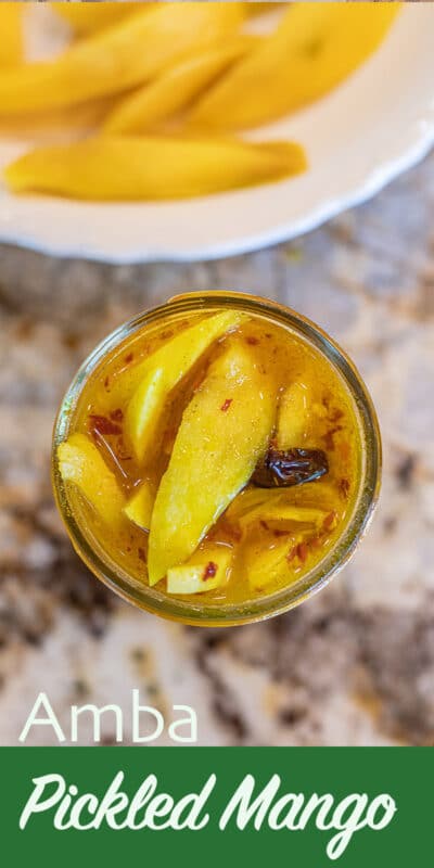pickled mangos pin
