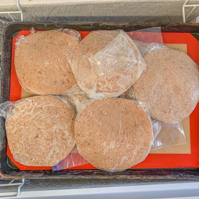Kubba  mosul on a tray