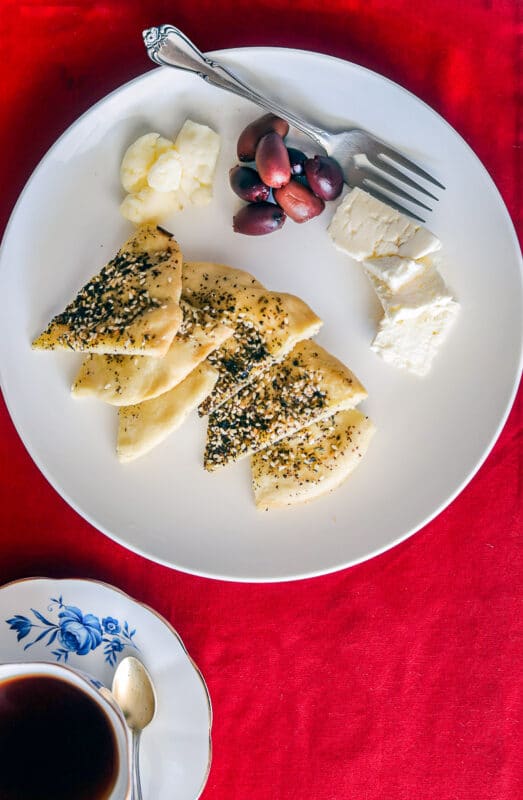 Manakish (Lebanese Za'atar Bread) | Hilda's Kitchen Blog