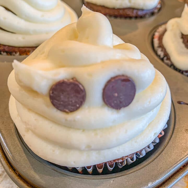 ghost cupcake