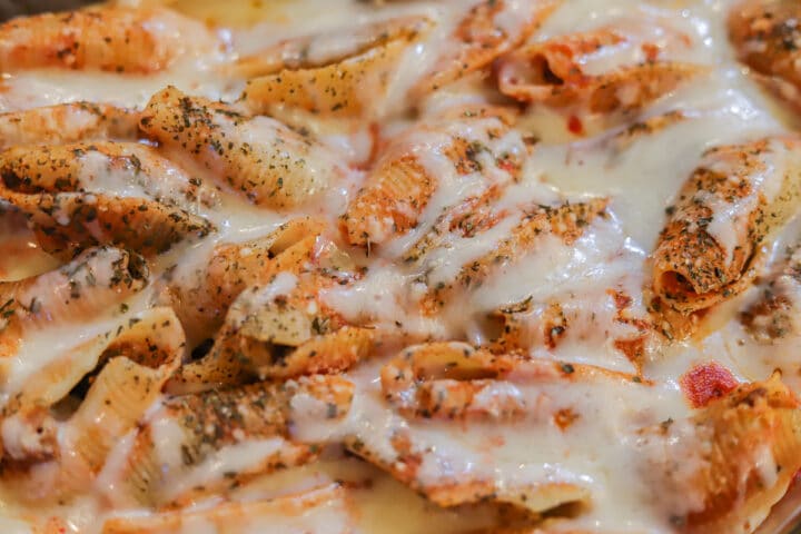 stuffed shells with meat