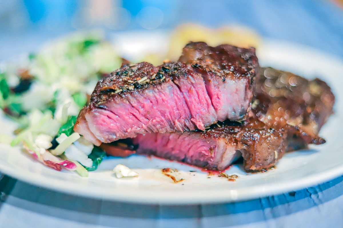 Grilled Ribeyes Basted In Herbed Garlic Butter Hildas Kitchen Blog 