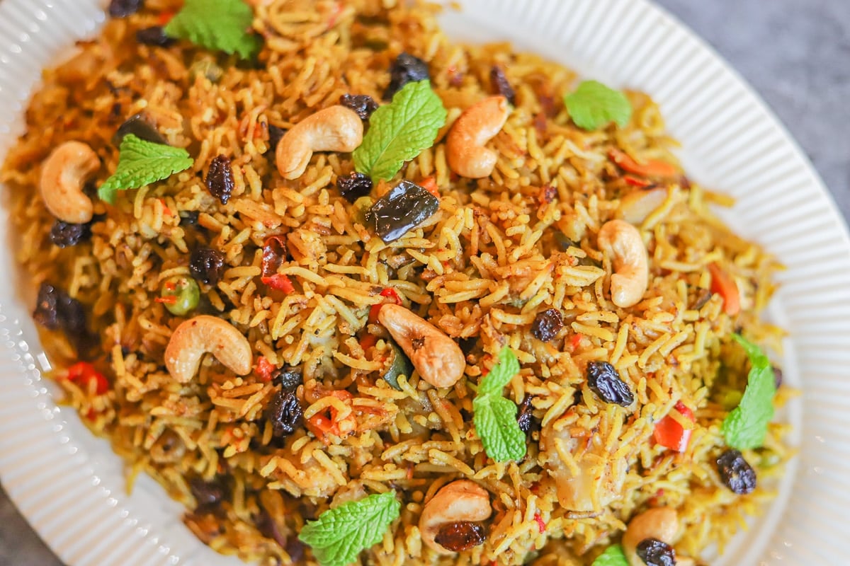 Spicy Vegan Biryani Recipe Hilda's Kitchen Blog