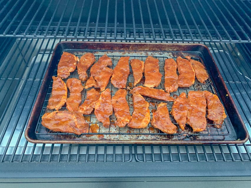 Smoked Pork Jerky (TraegerDehydratorOven) Hilda's Kitchen Blog