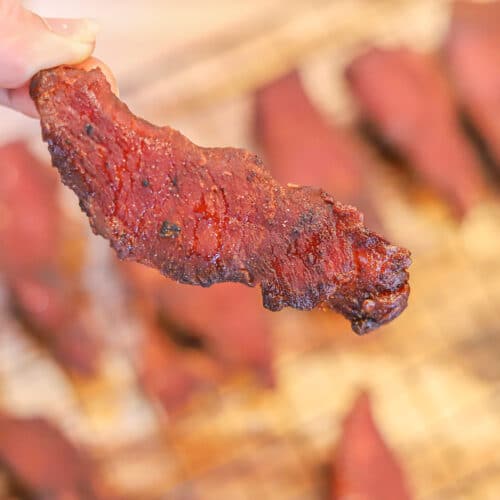 Spicy Smoked Pork Jerky