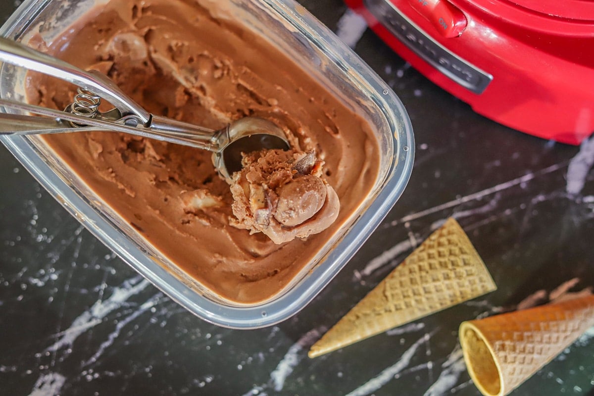 Easy 4step Nutella Ice Cream Hilda's Kitchen Blog