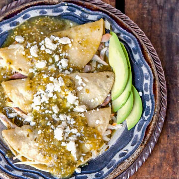 pulled pork enchiladas salsa verde