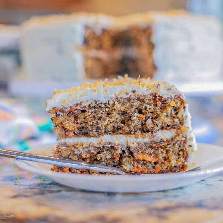 piece of carrot cake