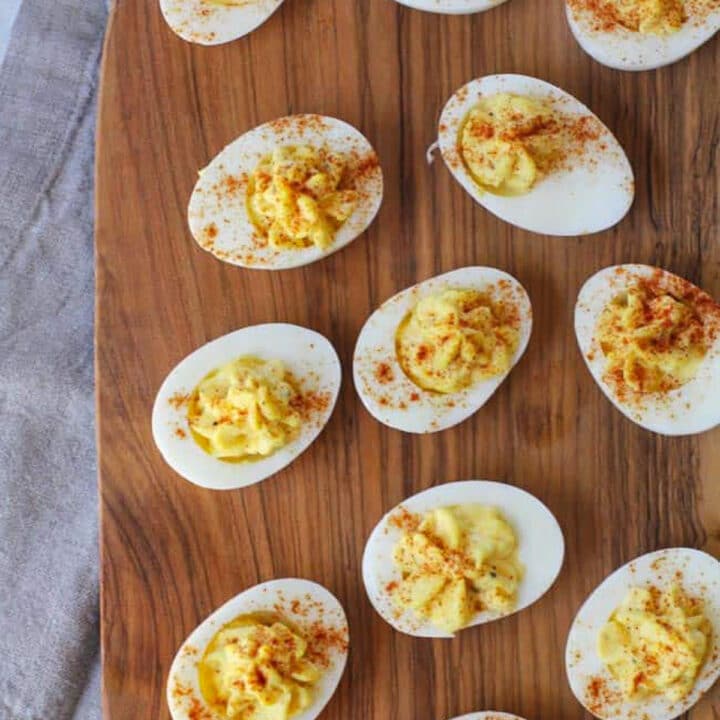 deviled eggs