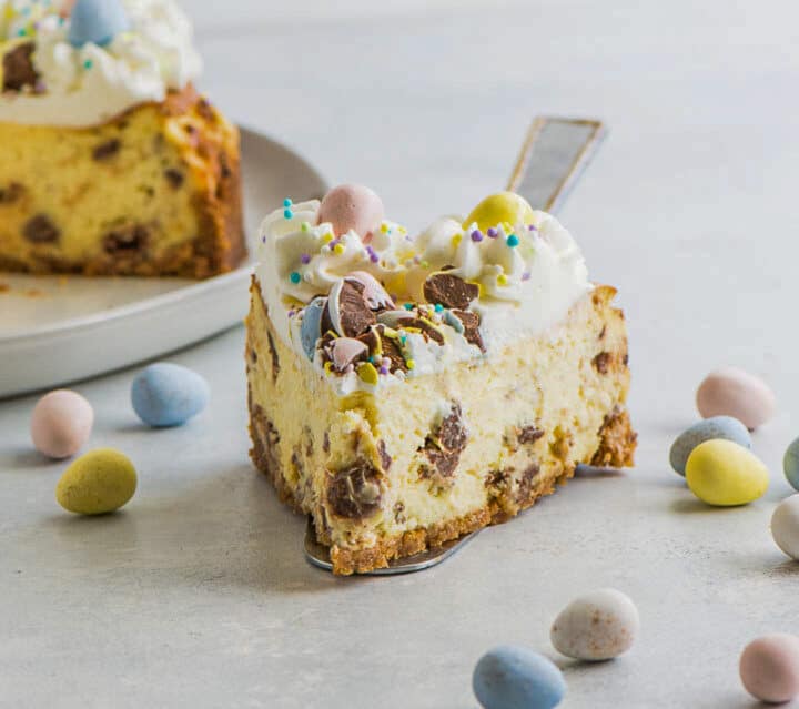 Easter cheesecake