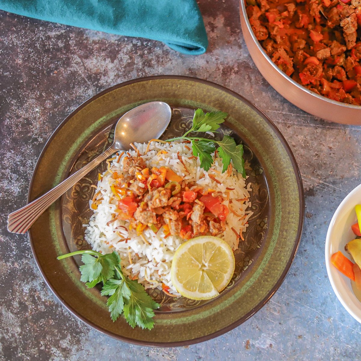 Iraqi Beef Chilifry (Sauteed Meat &amp; Vegetables)-image